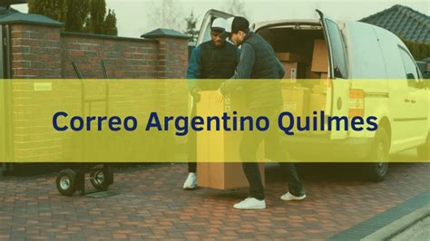 correo argentino en quilmes